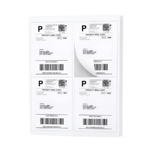 A4 Pre-Cut Self-Adhesive Label Sheets (100 Sheets)