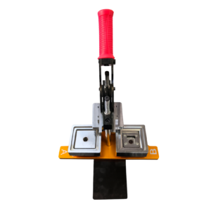 2.5 INCH SQUARE BADGE MACHINE